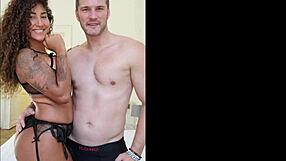 gorgeous latina venus afrodita bent over for doggystyle with monster cock.