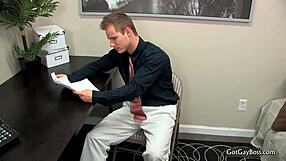 dylan chambers getting wild with gay boys at the office, sucking and fucking