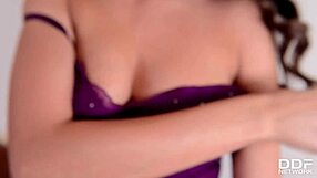 stunning glamour babe lia taylor cums hard on dildo in pov