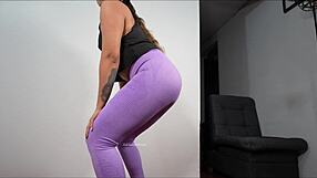 oh yummy dont pull your cock out of my ass horny latina stepsister with big ass handjob