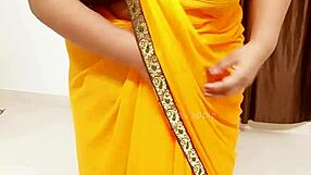 big tits african milf explores her curves in a steamy encounter