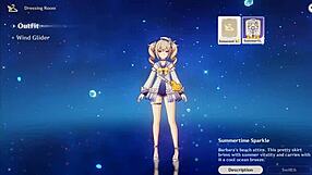 hey, wanna see genshin glitch zoomed in without blur?