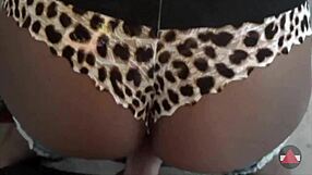 من منظور POV، قذف داخل الملابس الداخلية مع أنين، زب كبير، مؤخرة كبيرة، عرقي، فتيش الثونغ