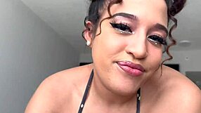 Хей, моята ебони заварена сестра funsizedmegan иска да забременее в тази фантазия!