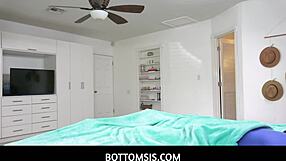 Boldly, Stepsister Riley Jean Fucks Stepbrother Without Permission in Intense Taboo POV Sex!