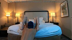 eating a petite woman's shaved pussy with my tongue