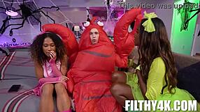 i'm cosplaying as stepmom in an unexpected threesome with johnny love, naomi foxxx, and skyla sun