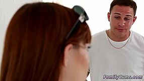 Sugar Daddy Fucks Amateur Teen While Smoking. What a Mess!