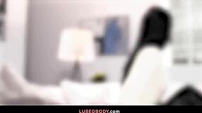 Lily Larimar Embraces Jazmin Luv's Ass and Small 18+ Tits