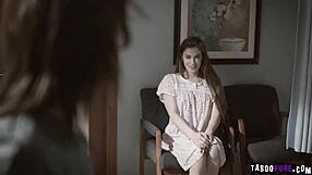 bobbi sneaks into the hospital room, pulls down the orderlys pants, and drops to her knees for a sloppy blowjob with his big cock