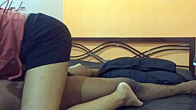 Malaysian Amateur Girl FUCKING Her Neighbor On Bed With Natural Tits.