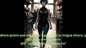 i dominate as maki zenin joi femboy sissy in hentai style