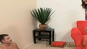 Slutty Latina Teen Lilian Teases with Her Big Round Ass, Enticing a Monster Cock Blowjob and Cumshot