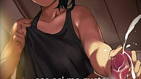 i dominate as maki zenin joi femboy sissy in hentai style