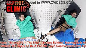 एरिया निकोल की शूट सेटअप करते हुए, हमने अस्पताल में नंगी लैटिना पेशेंट के पल कैप्चर किए