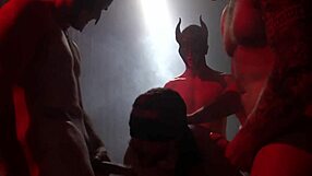 this gay orgy features kinky sucking and anal rituals
