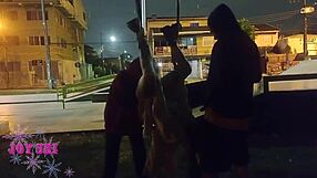 My friends took me to explore the square