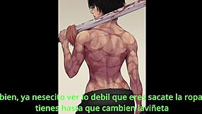 i dominate as maki zenin joi femboy sissy in hentai style