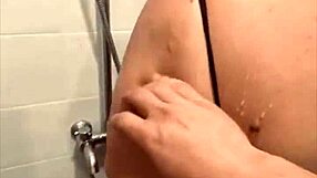 The milf party ended with assfucking in the shower