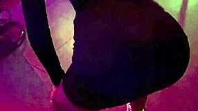 Young skinny girl takes two cocks on swing, gags on deepthroat, then fucks on street with cuckold