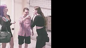 Two Goddesses Amadahy And Miskha Kick Hard In Balls Andrea Dipre Outdoor