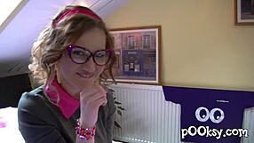 gabriella's naughty adventures in pantyhose lead to hardcore doggystyle