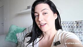 Domino explodes with anal toys!