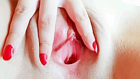 Tight Teen Teases with Toy in Private Room