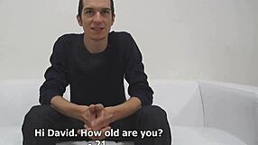 Czech Gay Casting David 3488 Sucking And Fucking