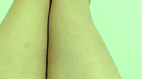 I caressed my teen pussy outdoors in softcore solo masturbation, feeling the cunilingus tease on my sexy legs as depravedminx.