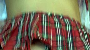 Italian milf Jazmine Nicole, want to see her dildo fucking in school uniform?