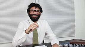 I Sucked the Interviewer with His Monster Cock