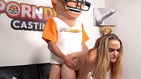 super hot blonde athena fleurs gets her shaved twat dripping with warm cum from big cock creampie