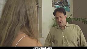 stepfather treats his stepdaughter like the prostitute she is in this family story