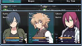 Man licks the protagonist's pussy in a hot spring - bounty hunter license - part 3