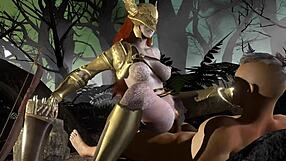 Malenia Rides on Top in Forest Loop Elden Ring Parody