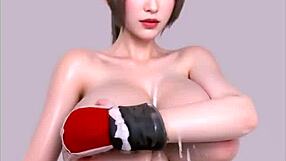 Fatal Fury Mai Shiranui Cosplay Titjob Uncensored Hentai