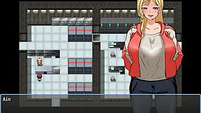 In a new hentai game, a cute woman explores wild sex scenes.