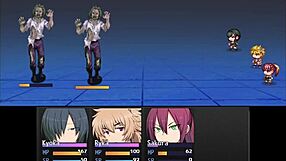 Man licks the protagonist's pussy in a hot spring - bounty hunter license - part 3