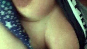 chubby latina ex girlfriend with big natural tits jacks off friend during masturbation session