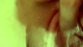 Hot wife squirts so hard in solo homemade scene!