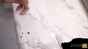 Her hand's stuck! Call kinky friend for blowjob?