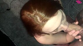 Amateur Teen 18+ Spits and Sucks Cock Intensely