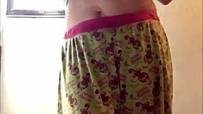 Girlfriend teases with her curvy body outdoors