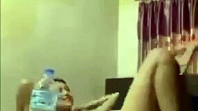 Nepali Horny Wife Enjoys Intense Fucking with Boyfriend in Bedroom