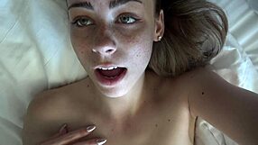 renee rose shares an intimate pov session with her friend during the holiday, sucking and taking it deep