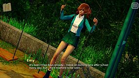 I face my bully who became my lover in this game.