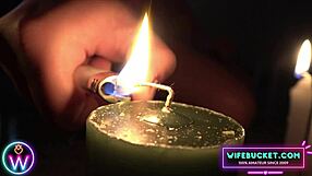 why not join our passionate candlelight valentine's threesome?