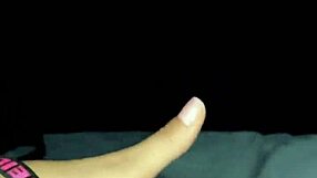 Masturbating my pussy while watching a porn movie