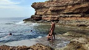 Divers Watch Beach Fucking